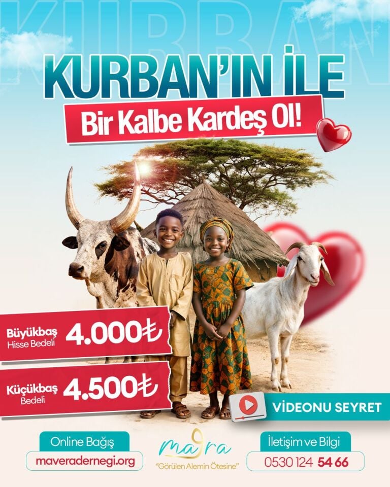 2026 Kurban Bayramı Büyükbaş Hisse Küçükbaş Vacip Kurban