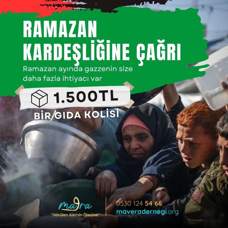 Gazze - Filistin Acil Yardım Kampanyası Gıda Kolisi